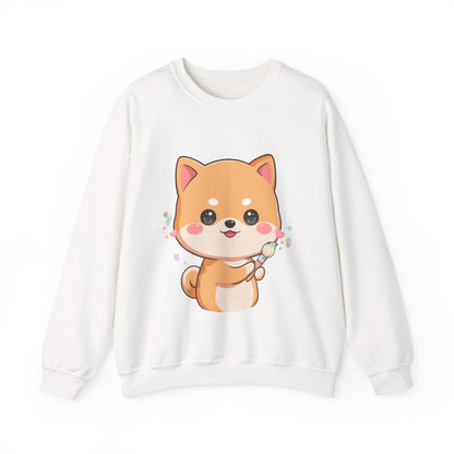 Kawaii Shiba Inu Sweatshirt for Cute Dog Lovers