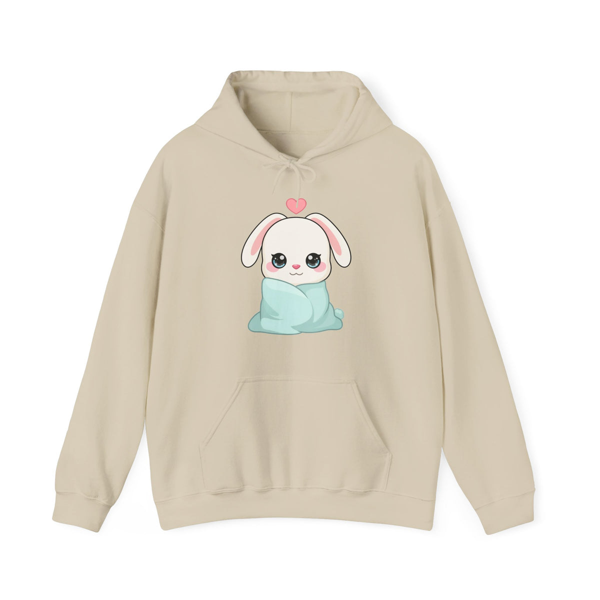 Kawaii Bunny Hoodie for Cozy Couch Days