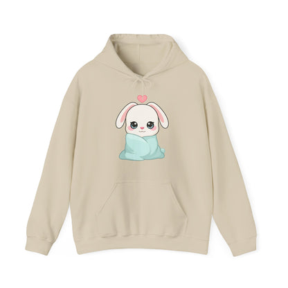 Kawaii Bunny Hoodie for Cozy Couch Days