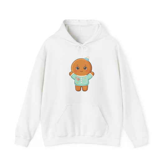 Kawaii Gingerbread Hoodie for Cozy Christmas Cheer
