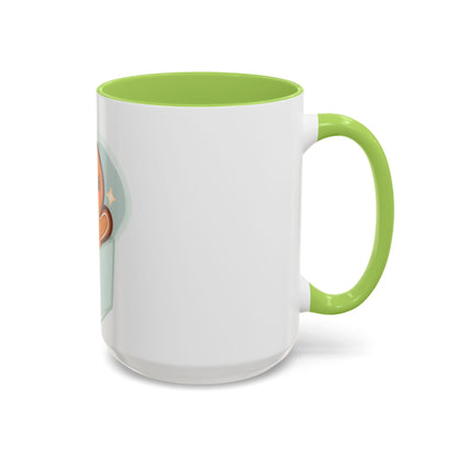Gingerbread Gift Mug, Cute Holiday Accent Coffee Mug