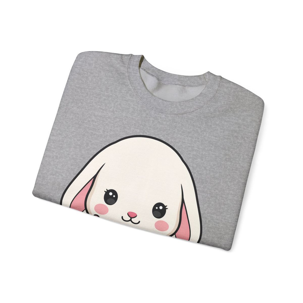 Kawaii Bunny Sweatshirt, Cute Gardening Crewneck