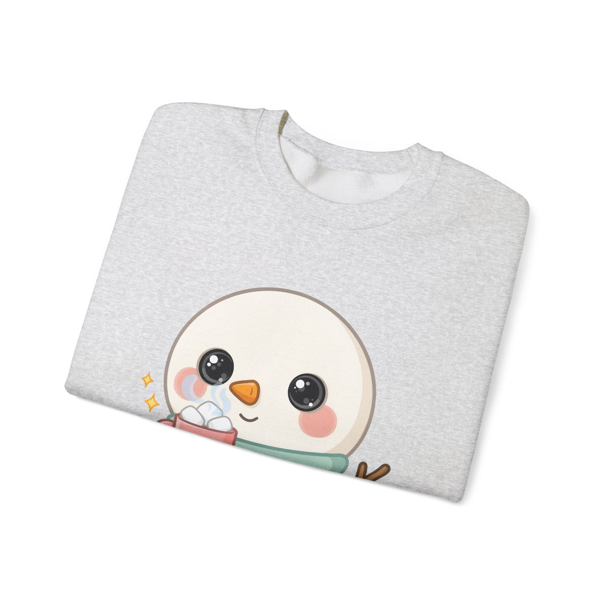 Kawaii Snowman Sweatshirt for Cozy Winter Days