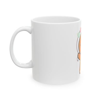 Kawaii Gingerbread Mug for Cozy Holiday Cheer