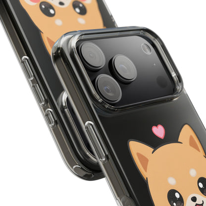 Kawaii Shiba Inu Phone Case for Sushi Lovers