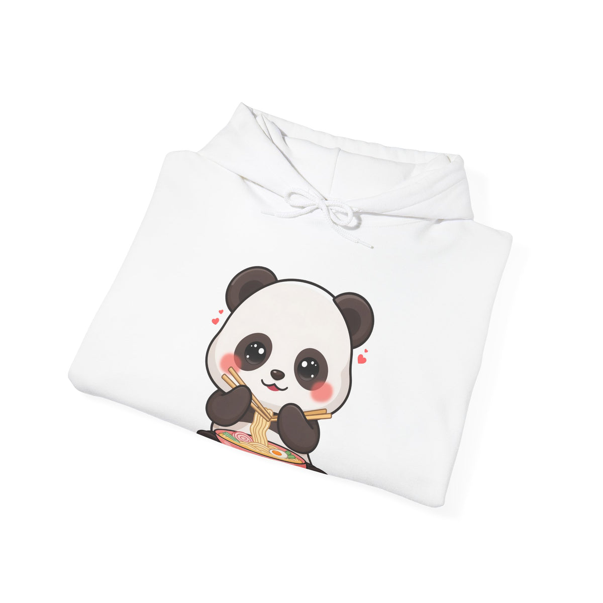 Kawaii Panda Ramen Hoodie – Cute Noodle Lover Sweatshirt