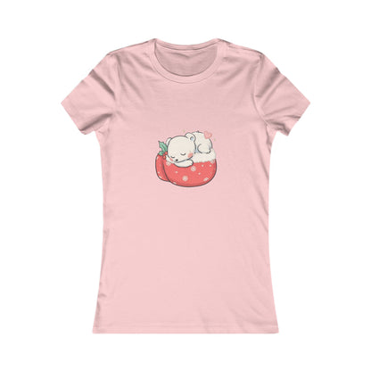 Kawaii Polar Bear Christmas Tee for Cozy Holiday Fans