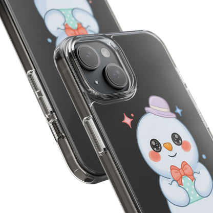 Kawaii Snowman Phone Case for Cheerful Winter Days