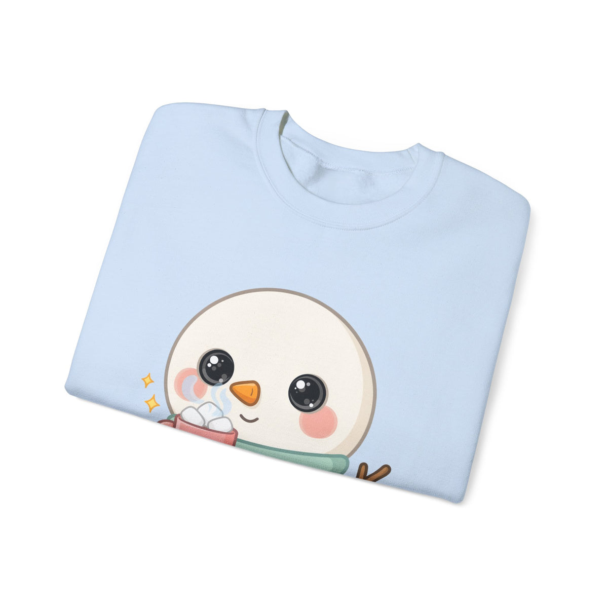 Kawaii Snowman Sweatshirt for Cozy Winter Days
