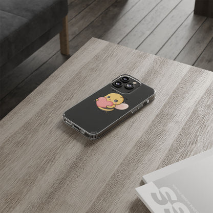 Kawaii Bee Clear Impact-Resistant Phone Case