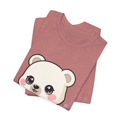 Kawaii Ice Skating Polar Bear Tee for Winter Gift Giving