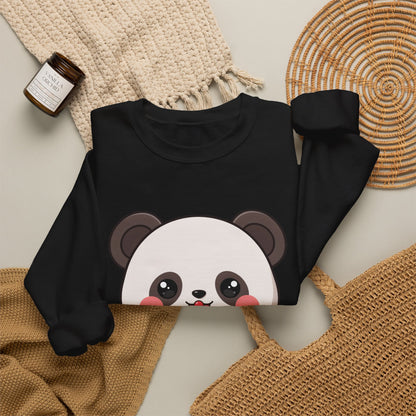 Kawaii Panda Sweatshirt – Cute Ice Cream Crewneck