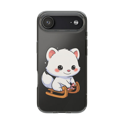 Kawaii Arctic Fox Phone Case for Cute Animal Lovers