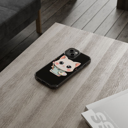 Kawaii Cat Phone Case for Creative Cat Lovers