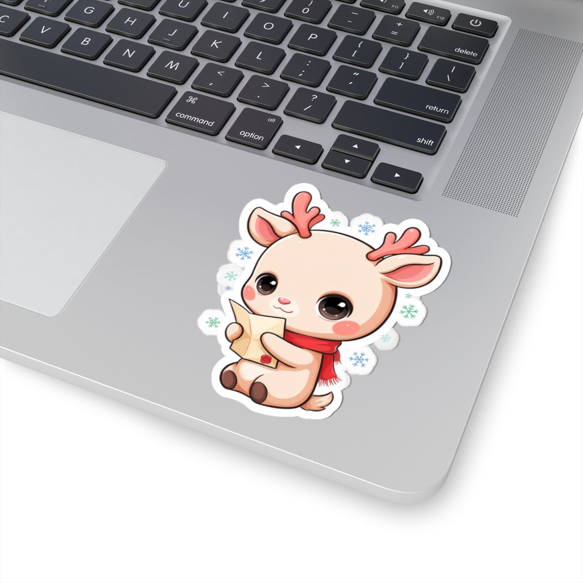 Kawaii Reindeer Christmas Sticker for Holiday Journals