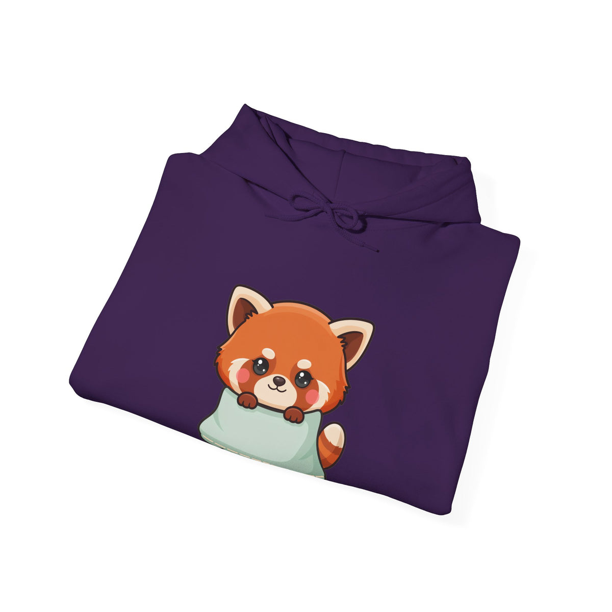 Kawaii Red Panda Hoodie for Cozy Chilly Days