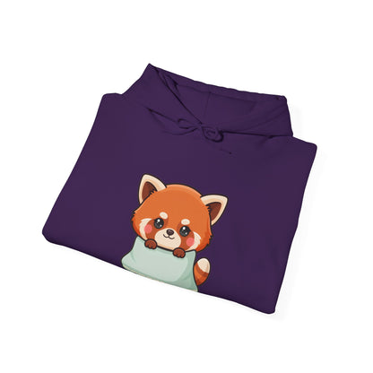 Kawaii Red Panda Hoodie for Cozy Chilly Days
