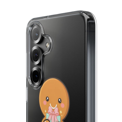 Gingerbread Man Phone Case, Cute Holiday Gift Design