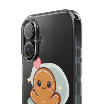 Gingerbread Man Phone Case – Kawaii Holiday Gift