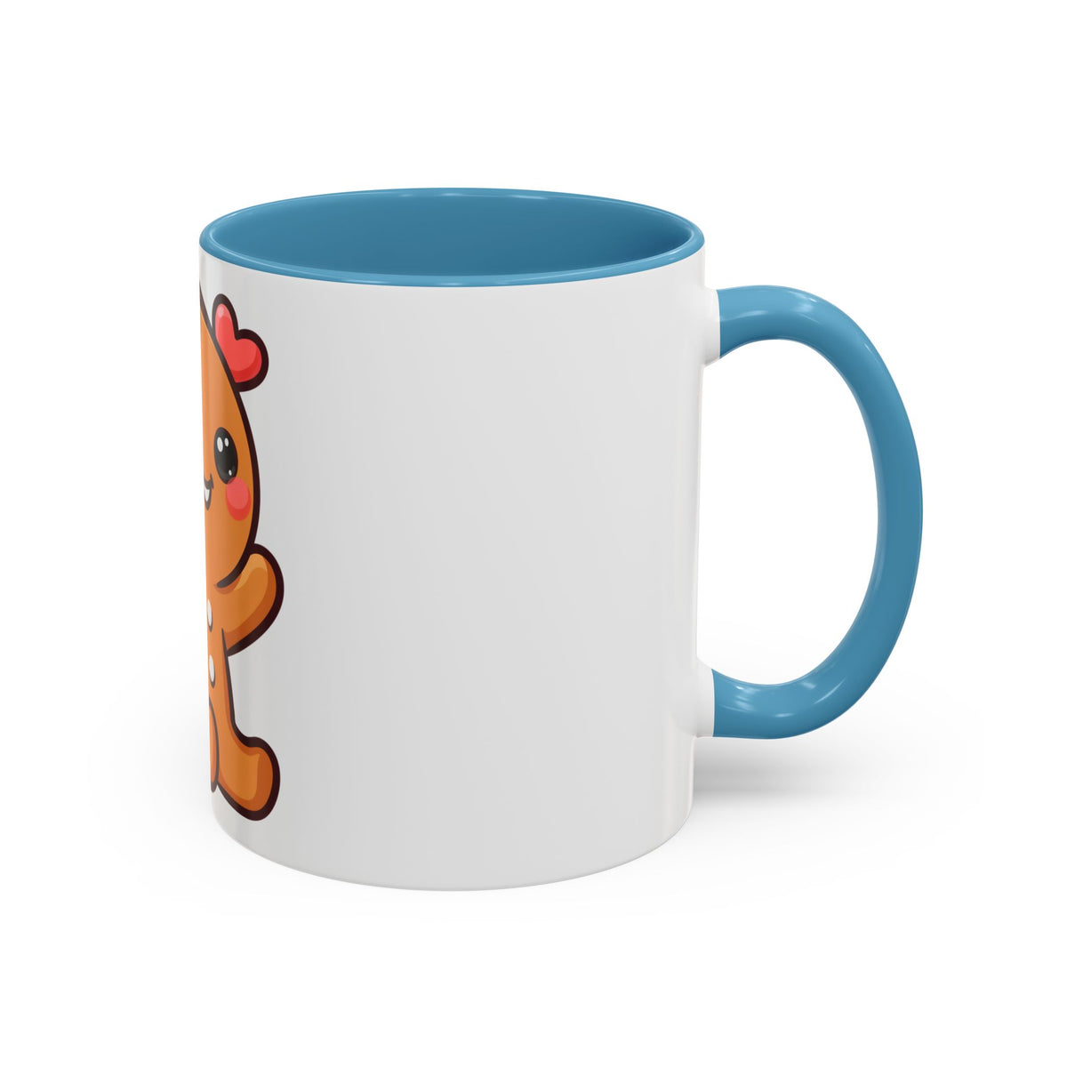 Kawaii Gingerbread Mug for Cozy Winter Coffee Breaks