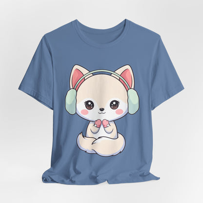 Kawaii Arctic Fox T-Shirt for Cute Animal Lovers