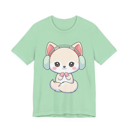 Kawaii Arctic Fox T-Shirt for Cute Animal Lovers