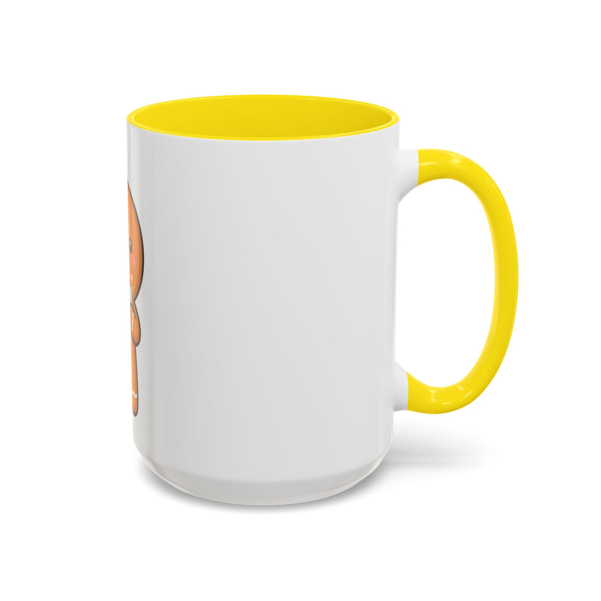 Gingerbread Coffee Mug, Cute Holiday Accent Mug