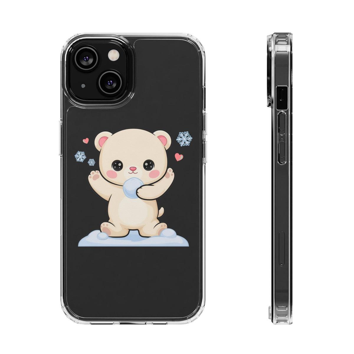Kawaii Polar Bear Phone Case for Cute Animal Fans