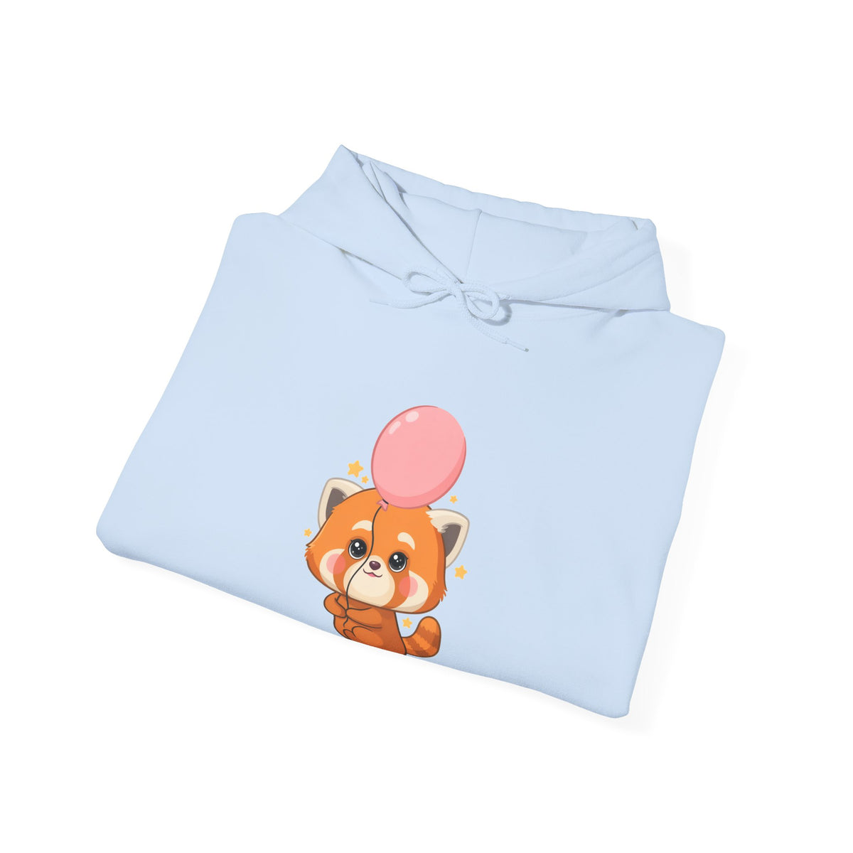 Kawaii Red Panda Hoodie, Cute Balloon Animal Sweatshirt