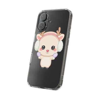 Kawaii Reindeer Phone Case for Cozy Cute Style