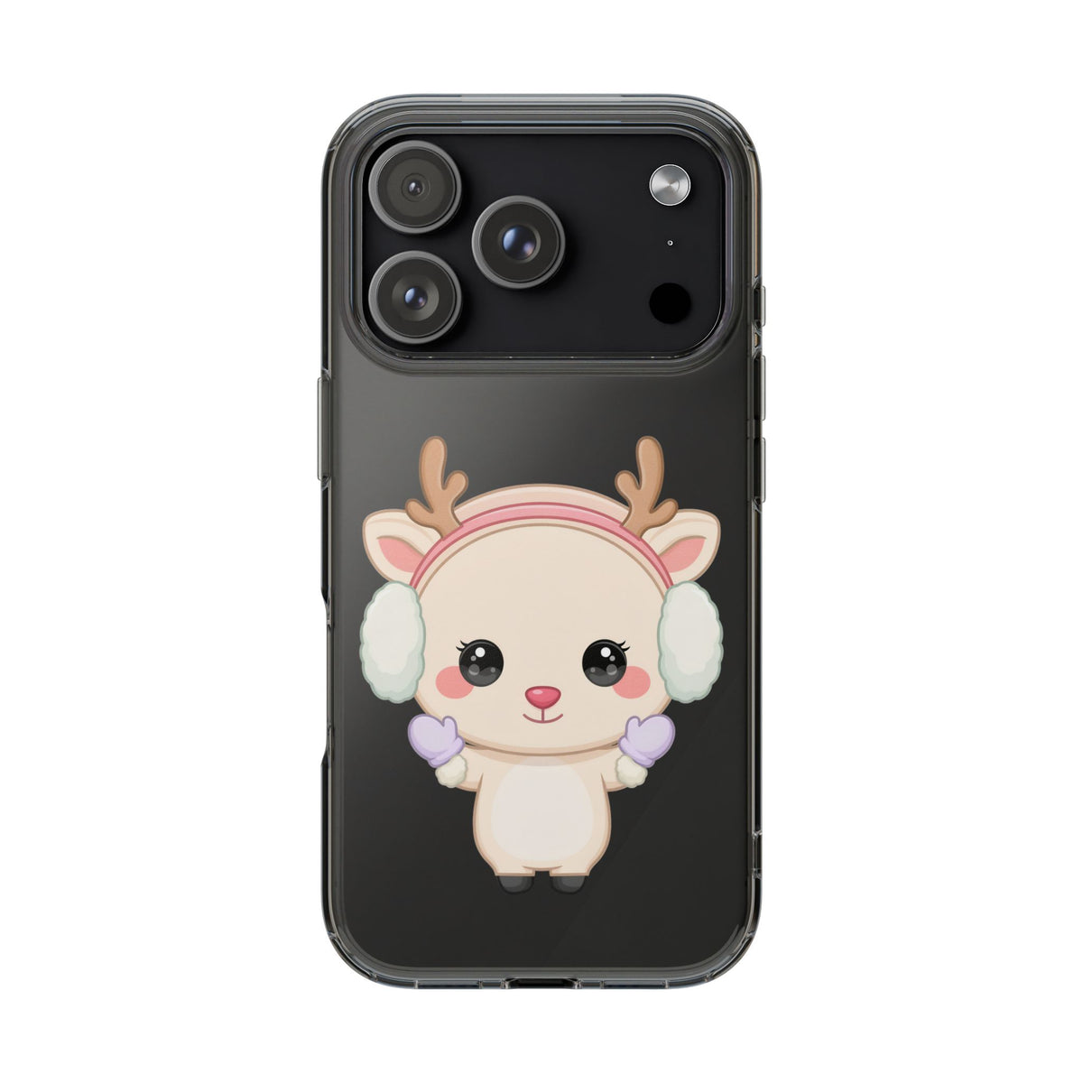Kawaii Reindeer Phone Case for Cozy Cute Style