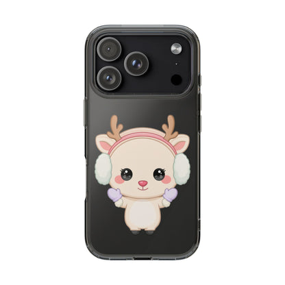Kawaii Reindeer Phone Case for Cozy Cute Style