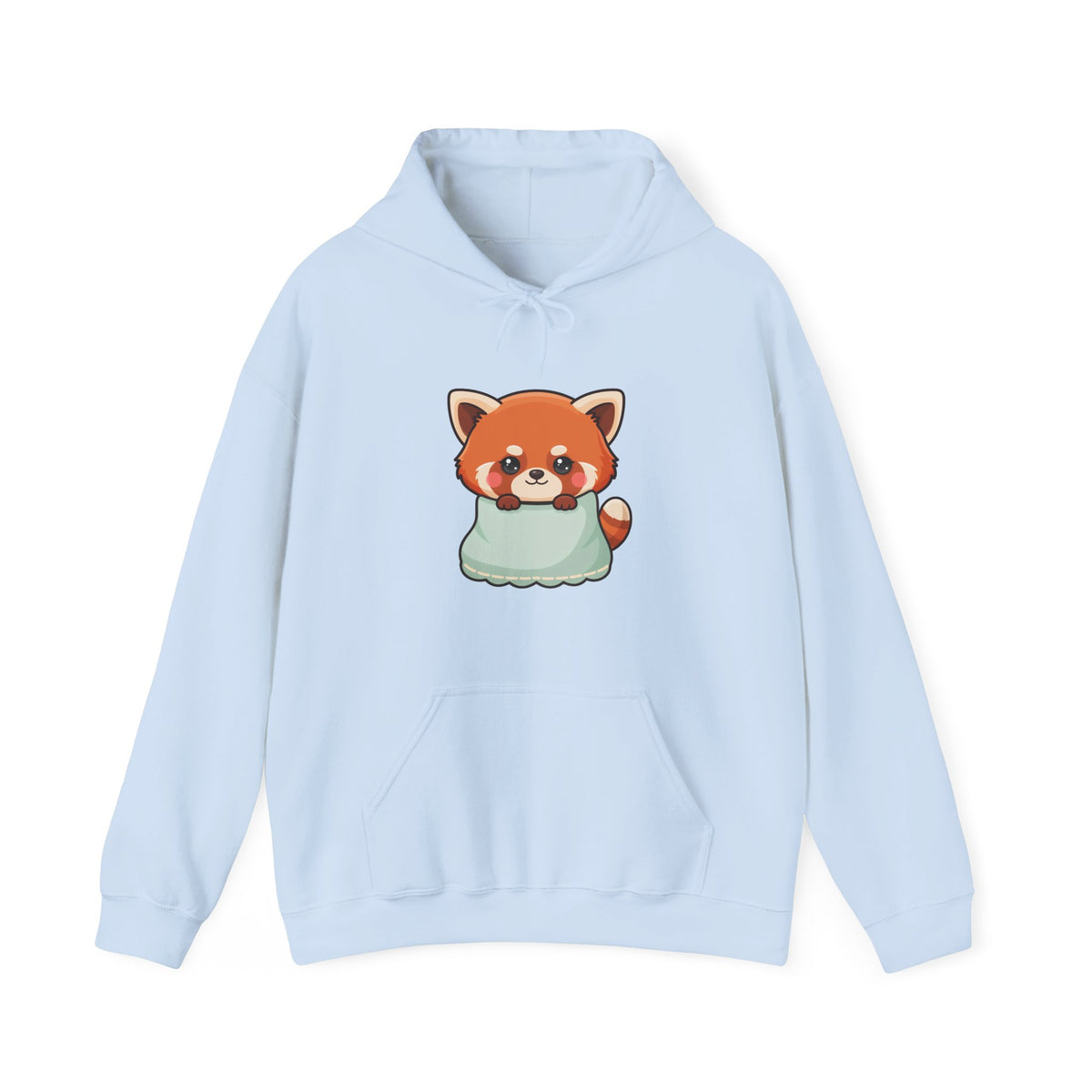 Kawaii Red Panda Hoodie for Cozy Chilly Days