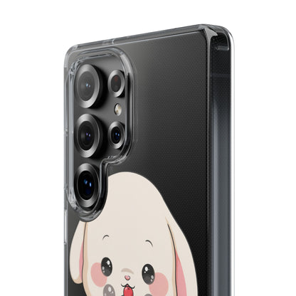 Kawaii Bunny Phone Case, Ice Cream Cutie Clear Case