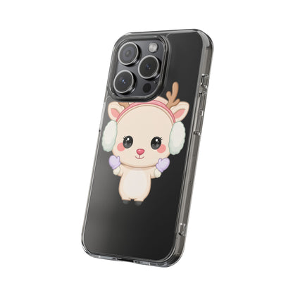 Kawaii Reindeer Phone Case for Cozy Cute Style