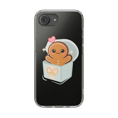 Gingerbread Man Phone Case – Kawaii Holiday Gift