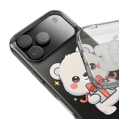Kawaii Polar Bear Gift Phone Case for Holiday Gifting