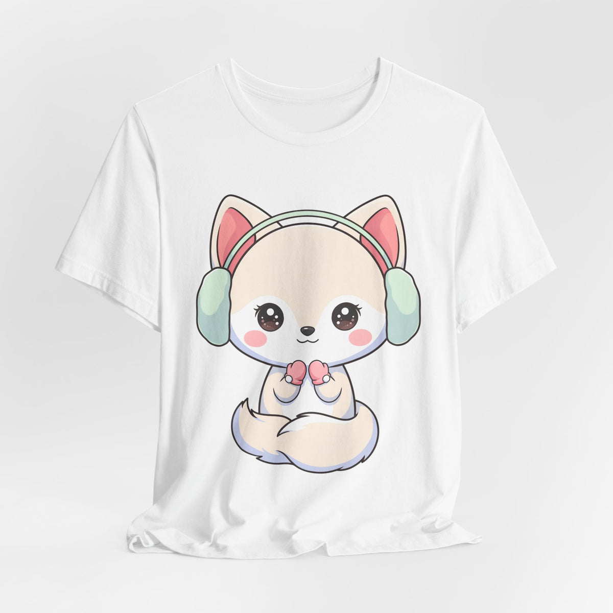 Kawaii Arctic Fox T-Shirt for Cute Animal Lovers