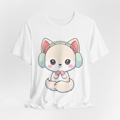 Kawaii Arctic Fox T-Shirt for Cute Animal Lovers