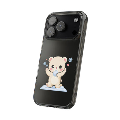 Kawaii Polar Bear Phone Case for Cute Animal Fans