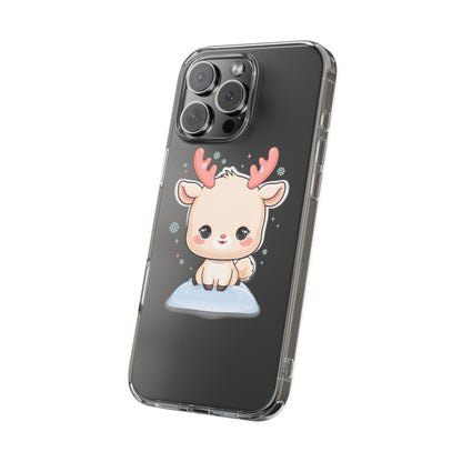 Kawaii Reindeer Phone Case for a Sweet Winter Cheer