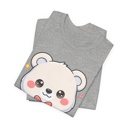 Kawaii Polar Bear Gift T-Shirt for Cute Holiday Cheer