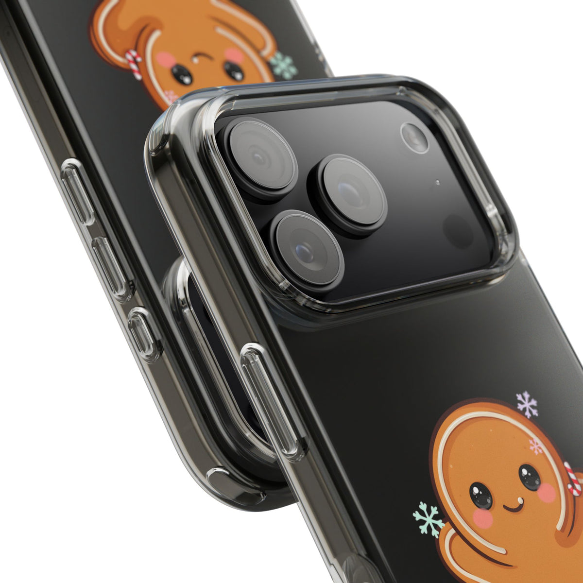 Kawaii Gingerbread Phone Case for Cozy Holiday Fans