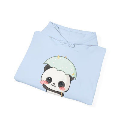 Cute Panda Hoodie for Cozy Rainy Days