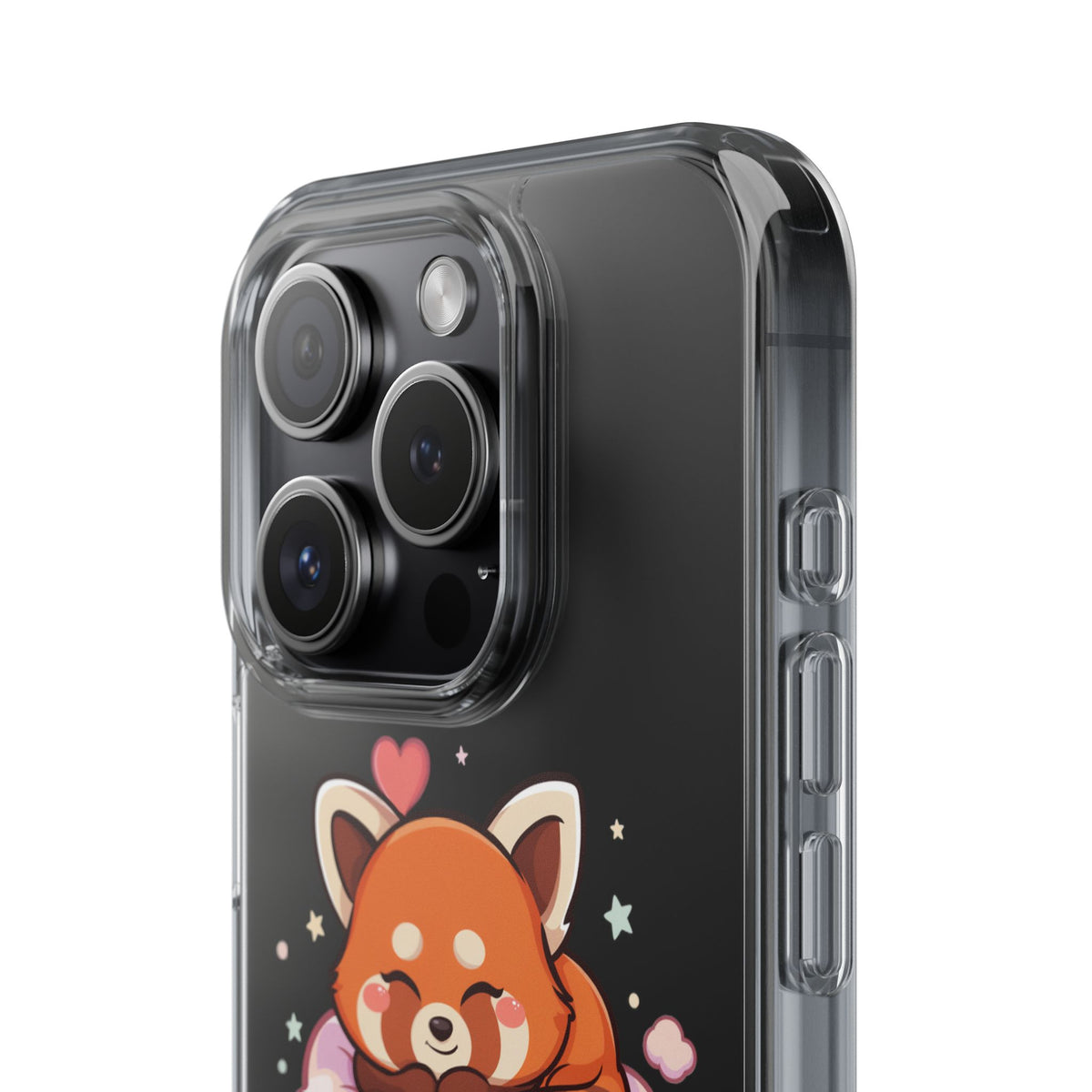 Cute Red Panda Phone Case, Dreamy Kawaii Cloud Art