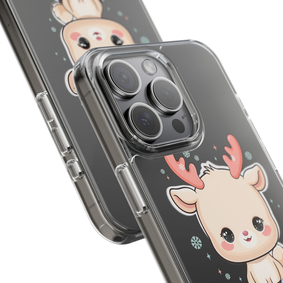 Kawaii Reindeer Phone Case for a Sweet Winter Cheer