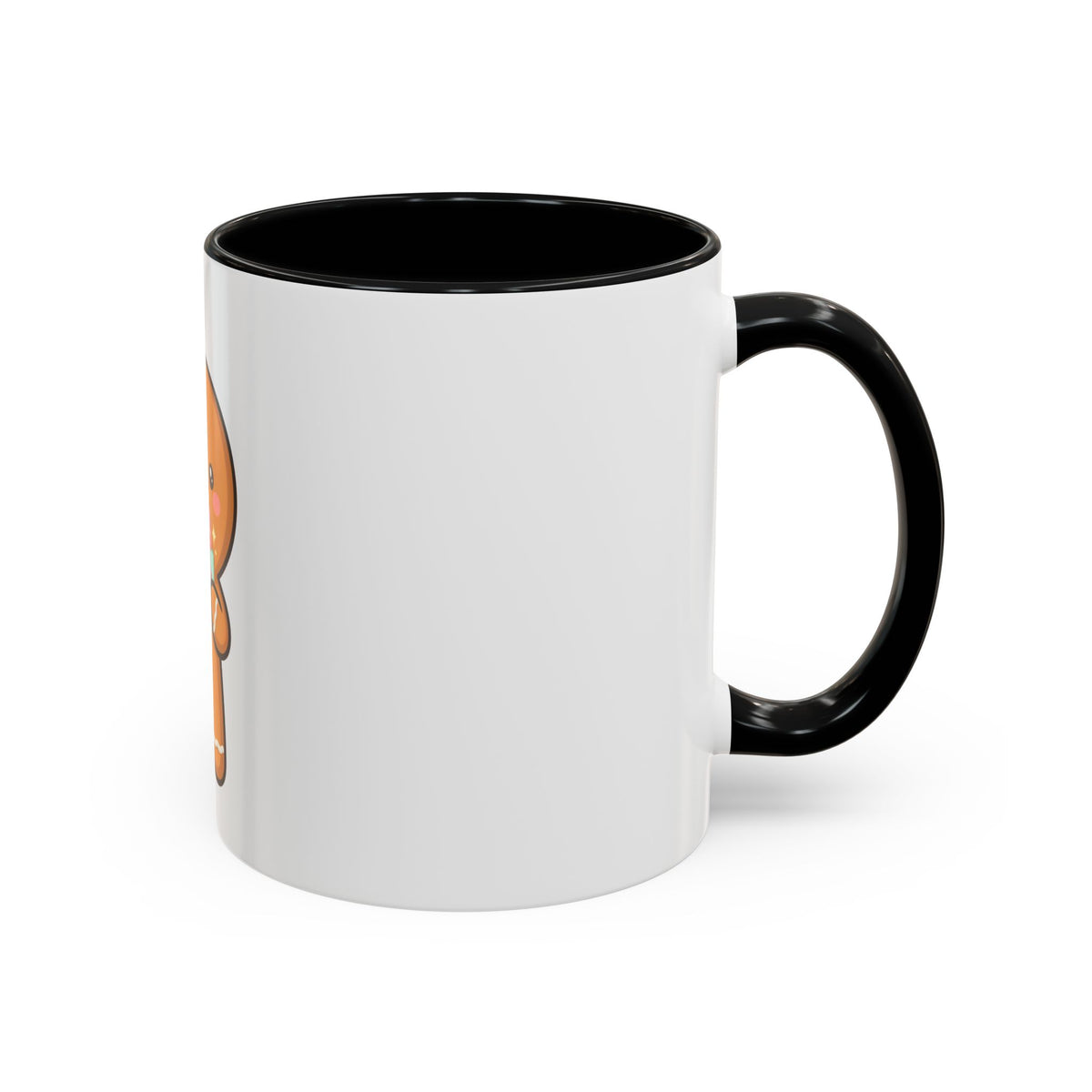 Gingerbread Coffee Mug, Cute Holiday Accent Mug