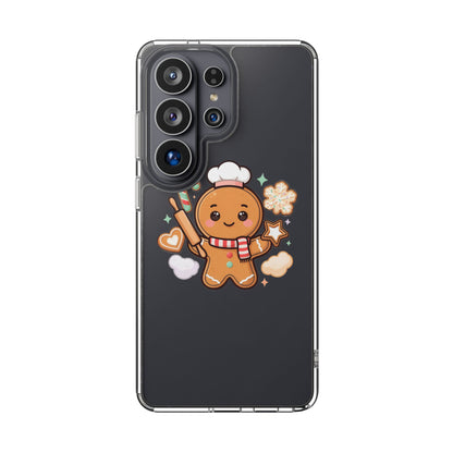 Gingerbread Christmas Phone Case for Holiday Baking Fans
