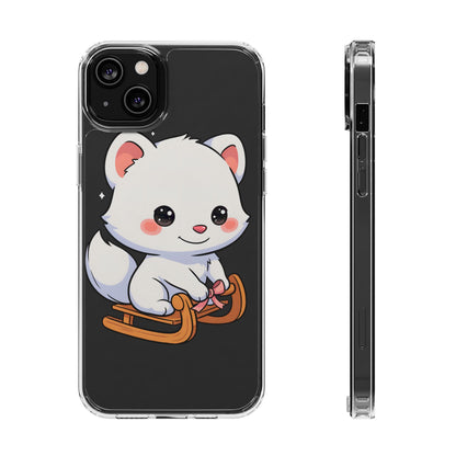 Kawaii Arctic Fox Phone Case for Cute Animal Lovers
