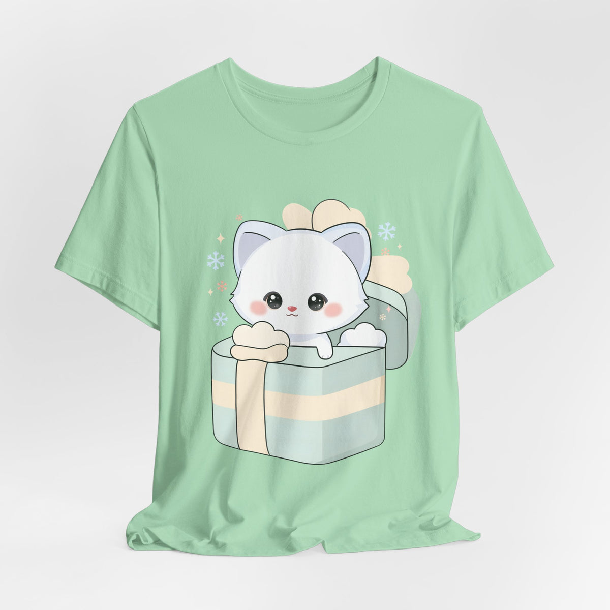 Arctic Fox Gift Tee, Cute Kawaii Birthday Present